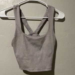 Alo cropped workout top